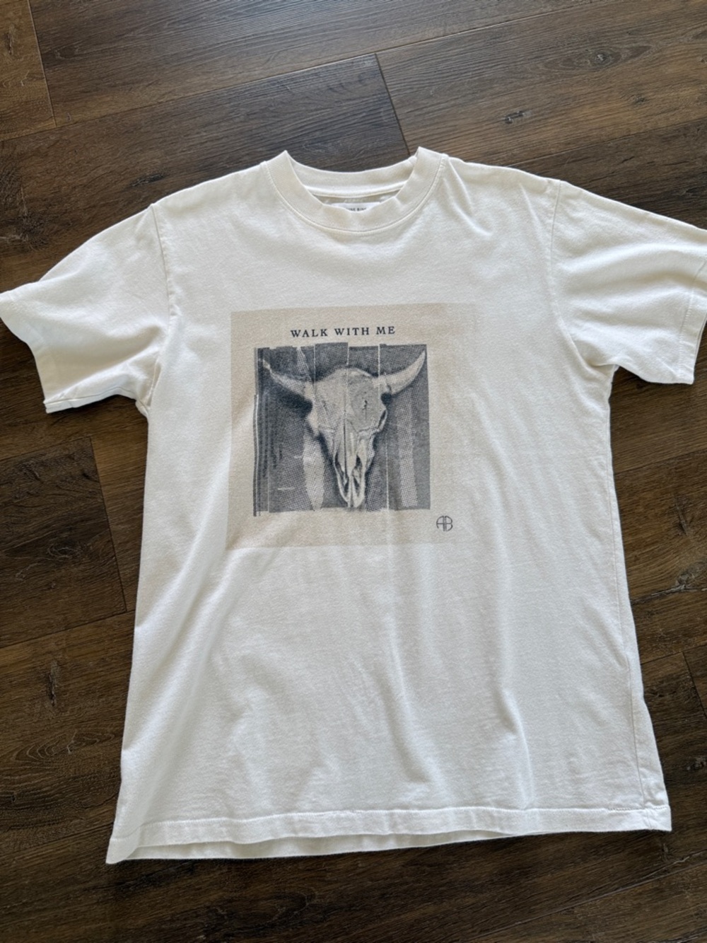 Anine Bing Walk With Me tee size small